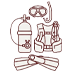 Scuba Diving Equipment  icon