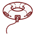 Towable tubes icon