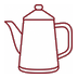 Coffee pot icon