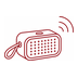 Bluetooth speakers icon
