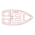 2 cabins + 2 saloon berths icon