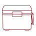 Additional fridge in the cockpit area icon