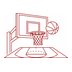 Basketball Court icon