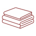 Bed linen icon