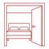 Cabins / Rooms icon