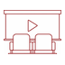 Cinema room icon