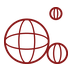 Exercise balls icon