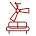 Fans in Saloon icon
