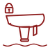 Fixed keel icon