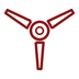 Folding propeller icon