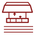 Hi/Lo platform on the back icon