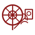 Hydraulic steering wheel icon