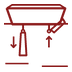 Liftable twin rudders icon