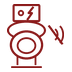 Quiet flush electric ensuite toilets icon