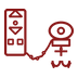 Remote control for anchor winch icon