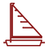 Semi-batten mainsail icon