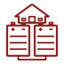 Service batteries icon