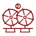 Steering wheel:2 icon