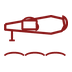 Mono ski icon
