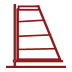 Square top mainsail icon