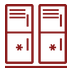 Two fridges icon