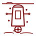 Diving scooter icon