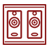 Inside speakers icon