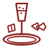 Welcome drink icon