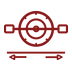 Abdominal roller icon