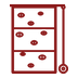 Climbing wall icon