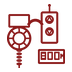 Windlass Remote control with Anchor chain counter icon