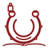 Horseshoe lifebuoy icon