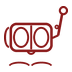 Mask and tube icon