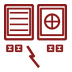 Electrical instruments icon