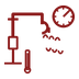 Hot & cold pressurized water icon