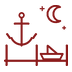 Marina berth nights icon