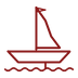 Laser Sailboat icon