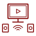 State-of-the-art audio-visual systems icon