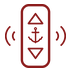 Windlass remote control at flybridge icon