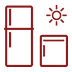 Interior & Exterior Fridges icon