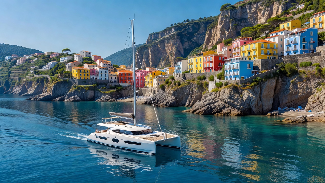 Cinematic Yacht Tourism