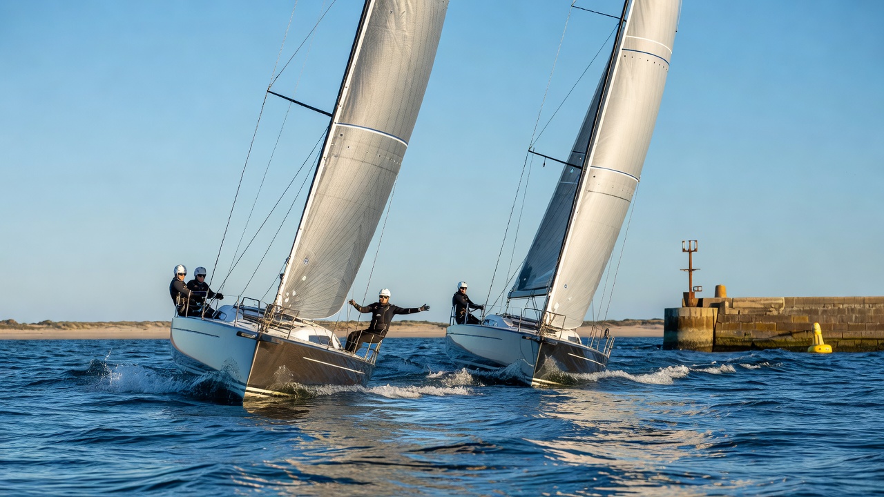 Room to Tack: Navigating Obstructions and Shorelines While Racing