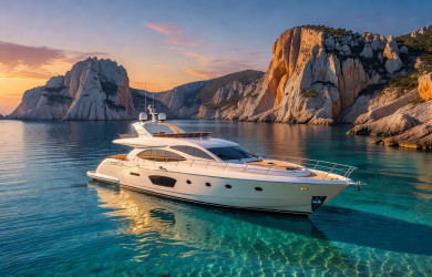 Cinematic Yacht Tourism