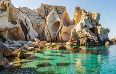 Cala de Enmedio Rock Formations in Almería