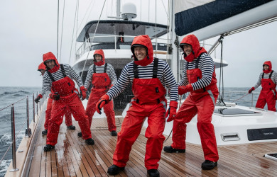 Red White Blue Traditions in Contemporary Yachting