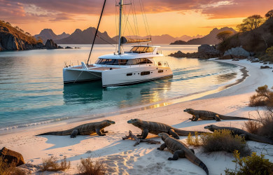 The Indonesia Yacht Charter Guide: Komodo Dragons to Raja Ampat